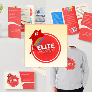 CANVA Elite Painting CLASSIC / Red IDENTITÉ VISUELLE Peinture