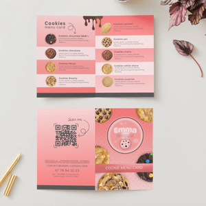 CANVA Emma Cookies 4 modèles CANVA
