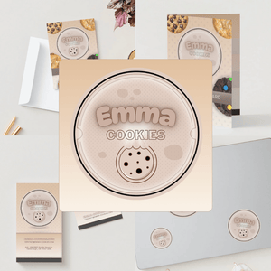 CANVA Emma Cookies CLASSIC / Beige 4 modèles CANVA
