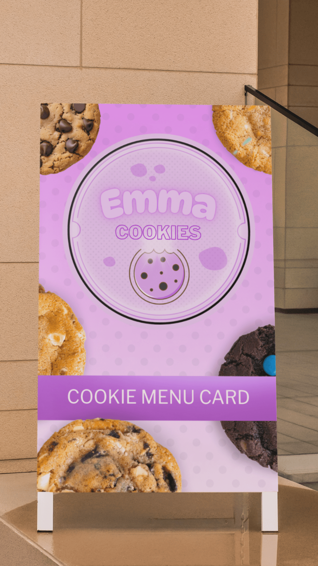 CANVA Emma Cookies 4 modèles CANVA