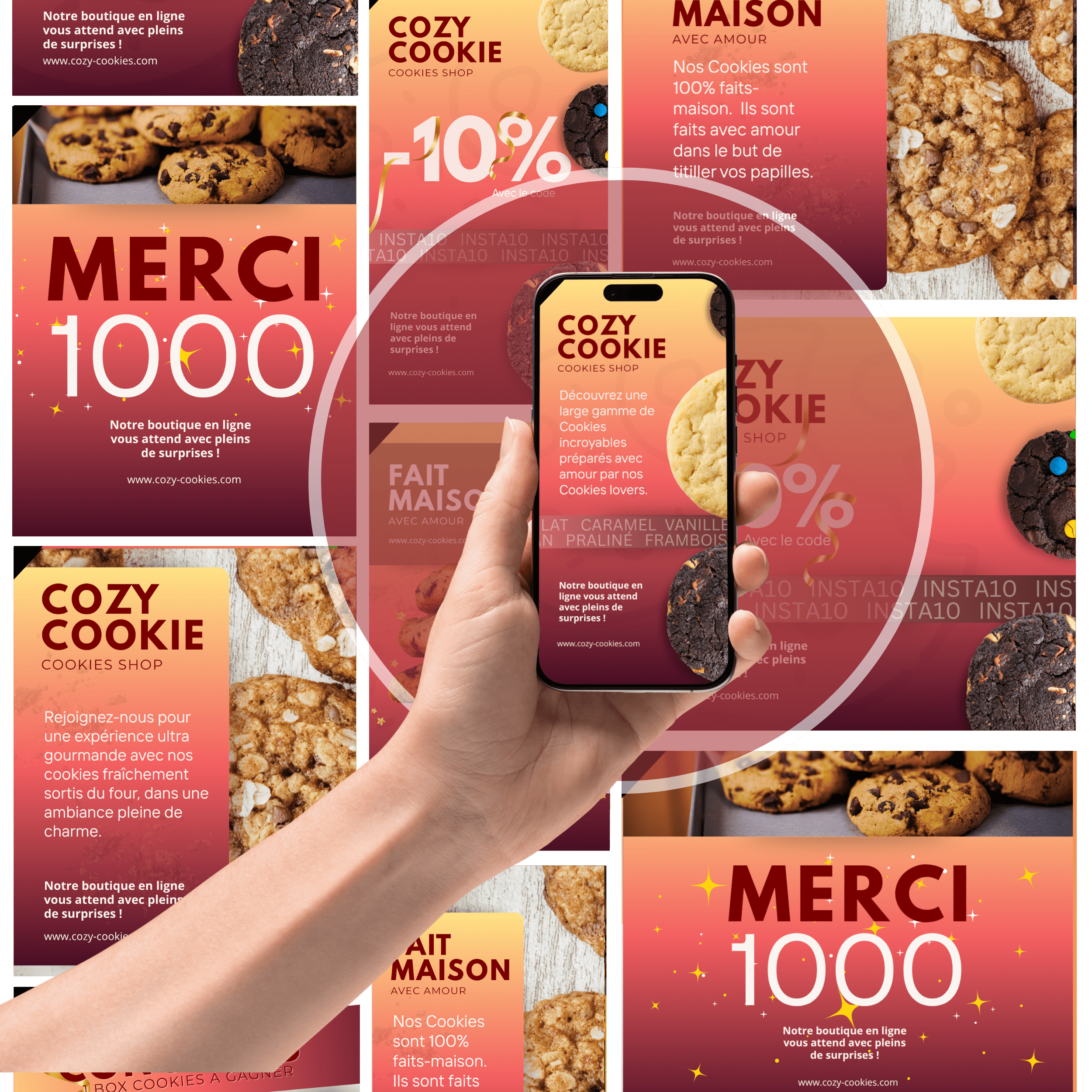 CANVA Cozy Cookies PACK Publications
