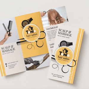 CANVA Tania Hair Salon 4 modèles CANVA