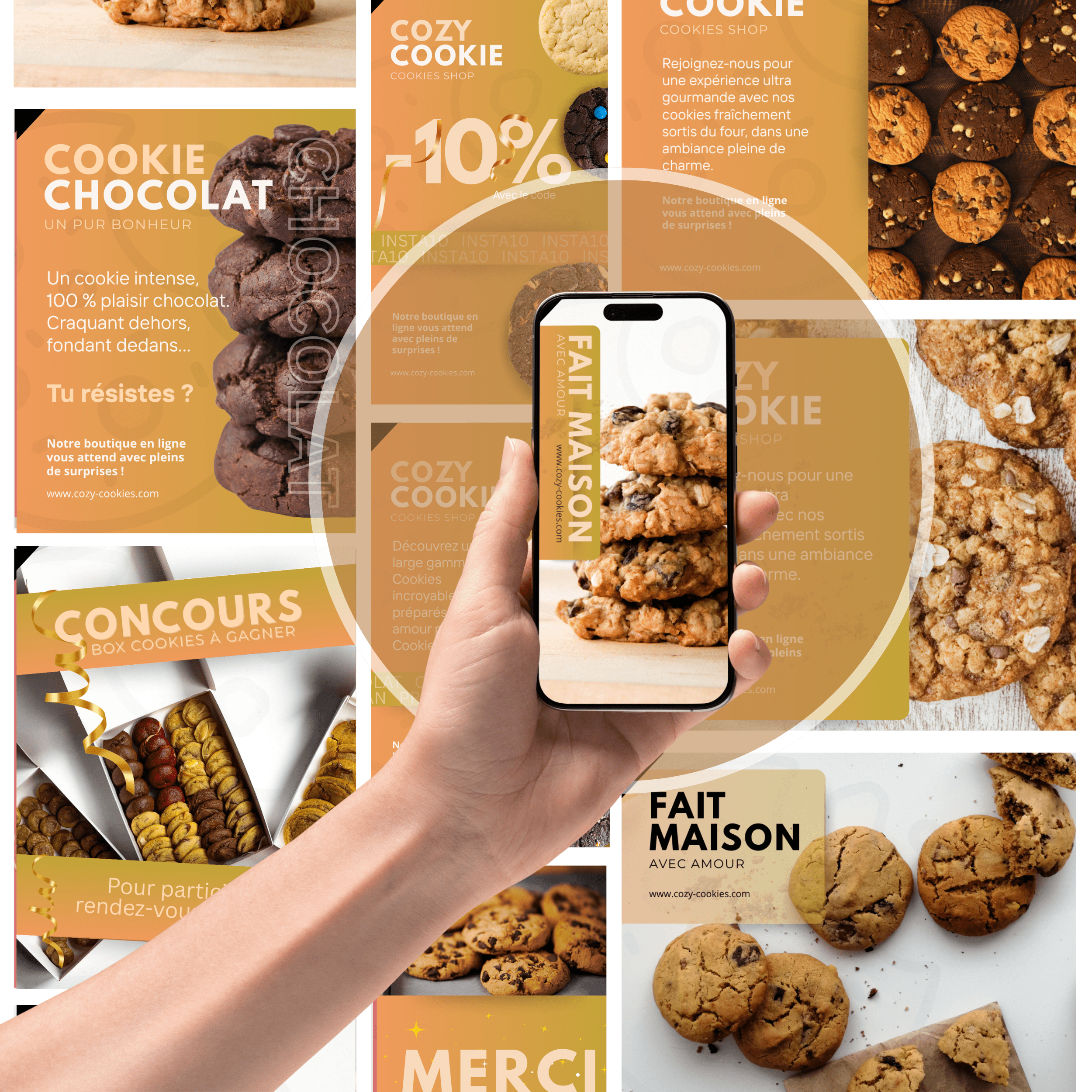 CANVA Cozy Cookies PACK Publications