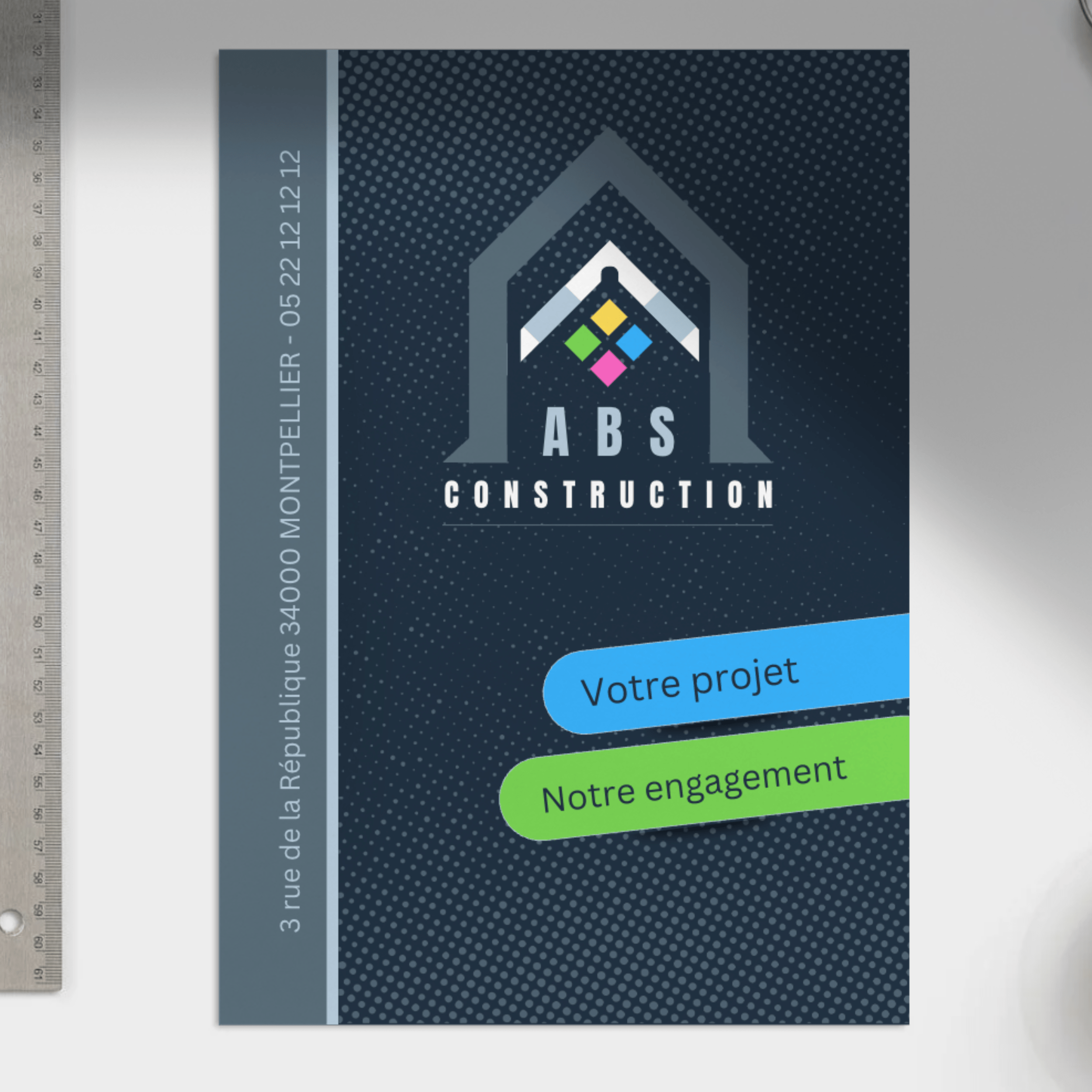 CANVA Identité visuelle ABS Construction