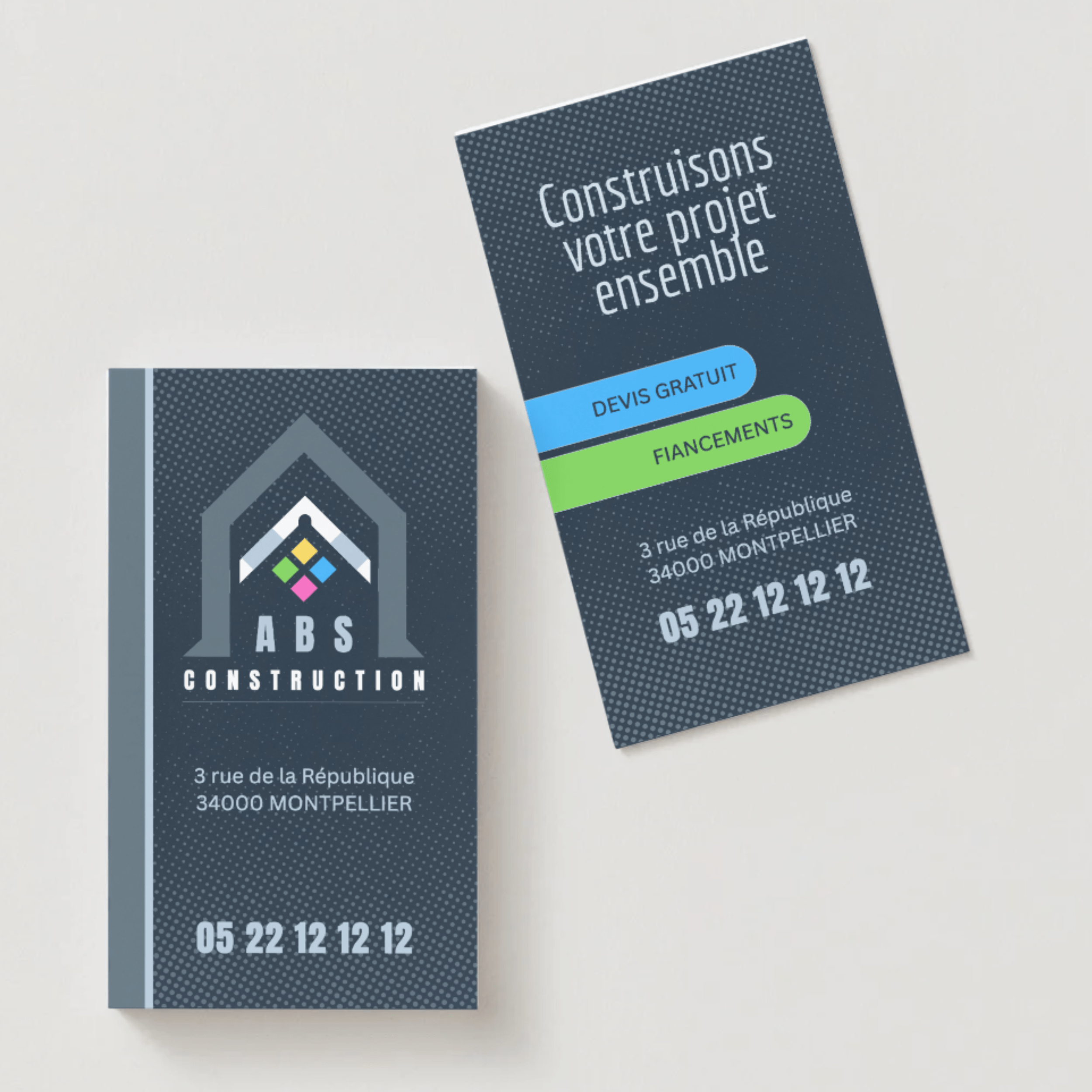 CANVA Identité visuelle ABS Construction