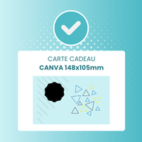 Carte Cadeau 148x105 mm
