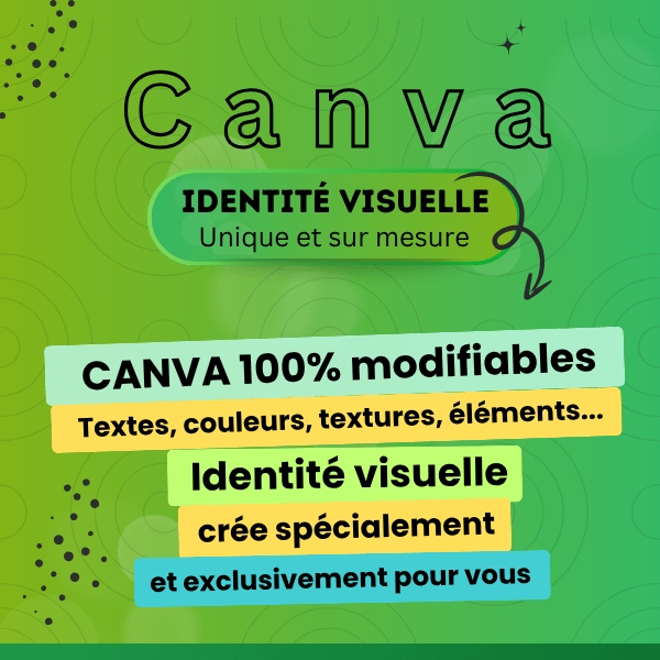 CANVA Identité visuelle unique et sur mesure