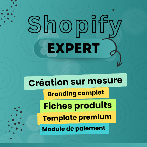 Site Ecommerce SHOPIFY Expert