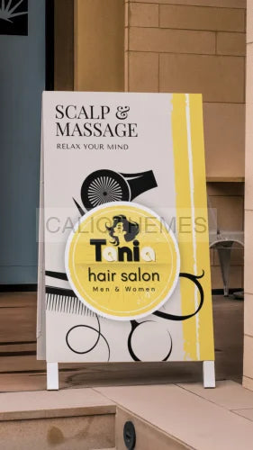 CANVA Tania Hair Salon 4 modèles CANVA
