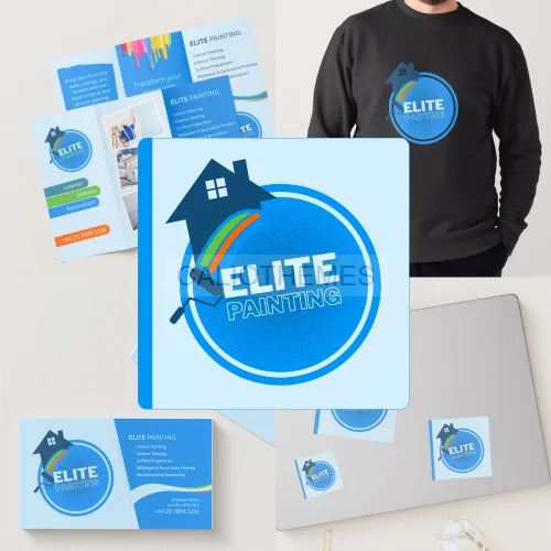 CANVA Elite Painting CLASSIC / Blue IDENTITÉ VISUELLE Peinture