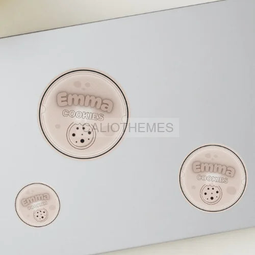 CANVA Emma Cookies 4 modèles CANVA