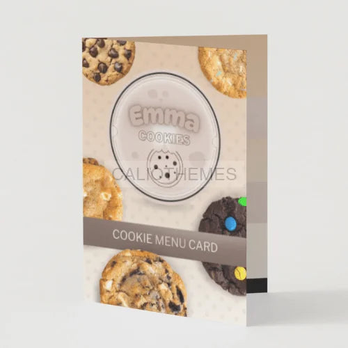 CANVA Emma Cookies 4 modèles CANVA