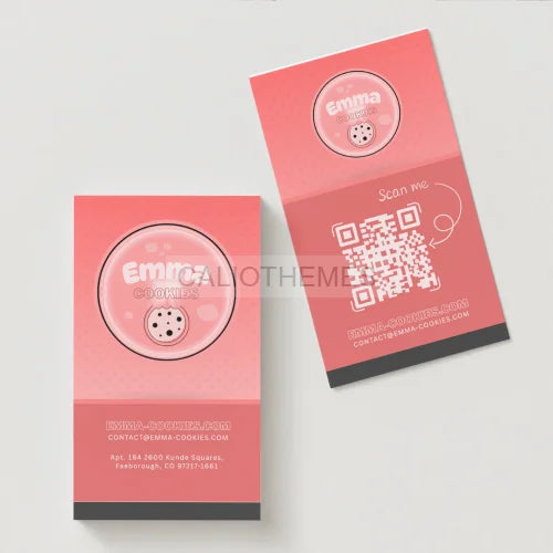 CANVA Emma Cookies 4 modèles CANVA