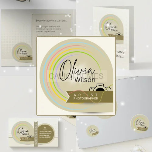 CANVA Olivia Wilson Photographe 5 modèles CANVA