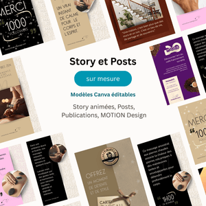 CANVA Publications sur mesure