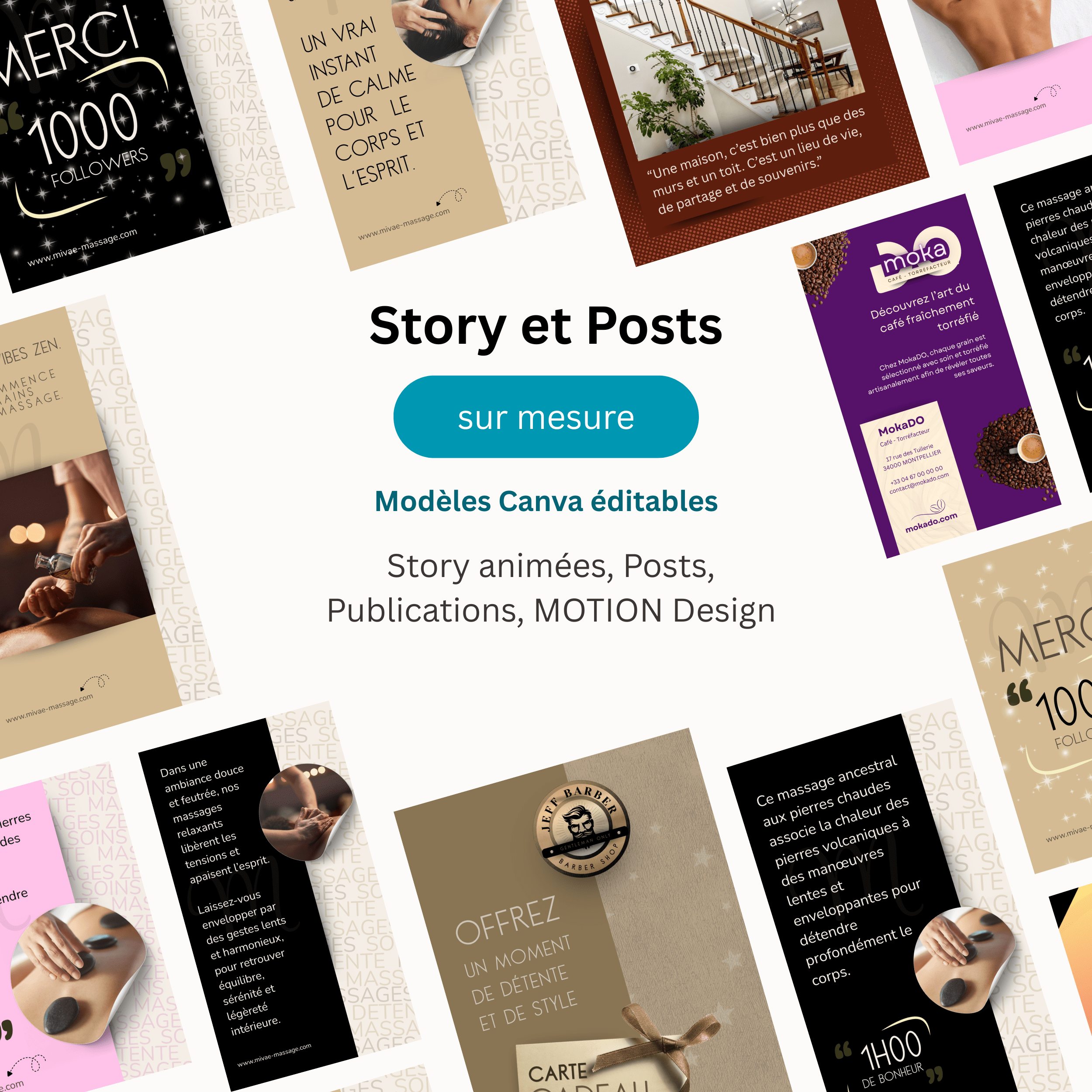 CANVA Publications sur mesure