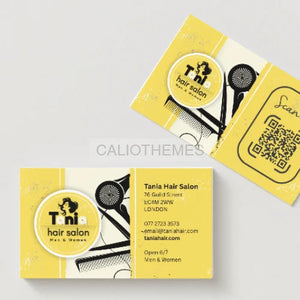 CANVA Tania Hair Salon 4 modèles CANVA