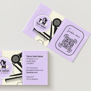 CANVA Tania Hair Salon 4 modèles CANVA