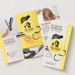CANVA Tania Hair Salon 4 modèles CANVA