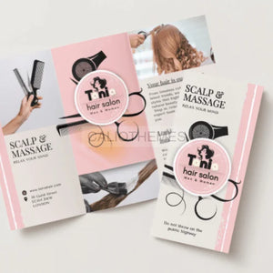 CANVA Tania Hair Salon 4 modèles CANVA