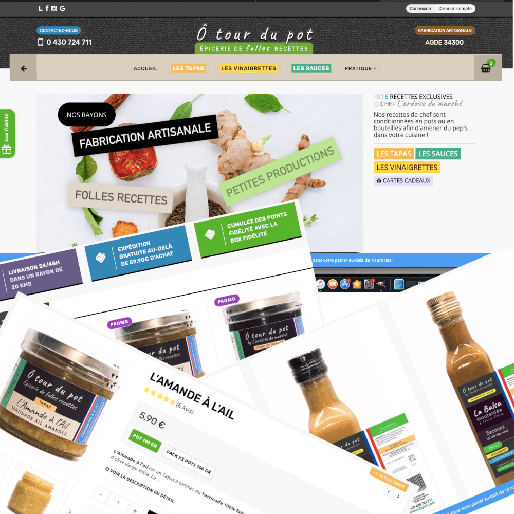 Site Ecommerce SHOPIFY Expert